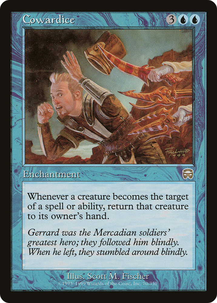 Cowardice (MMQ-070) - Mercadian Masques