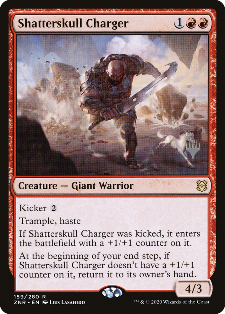 Shatterskull Charger (PPZNR-159P) - Zendikar Rising Promos Foil