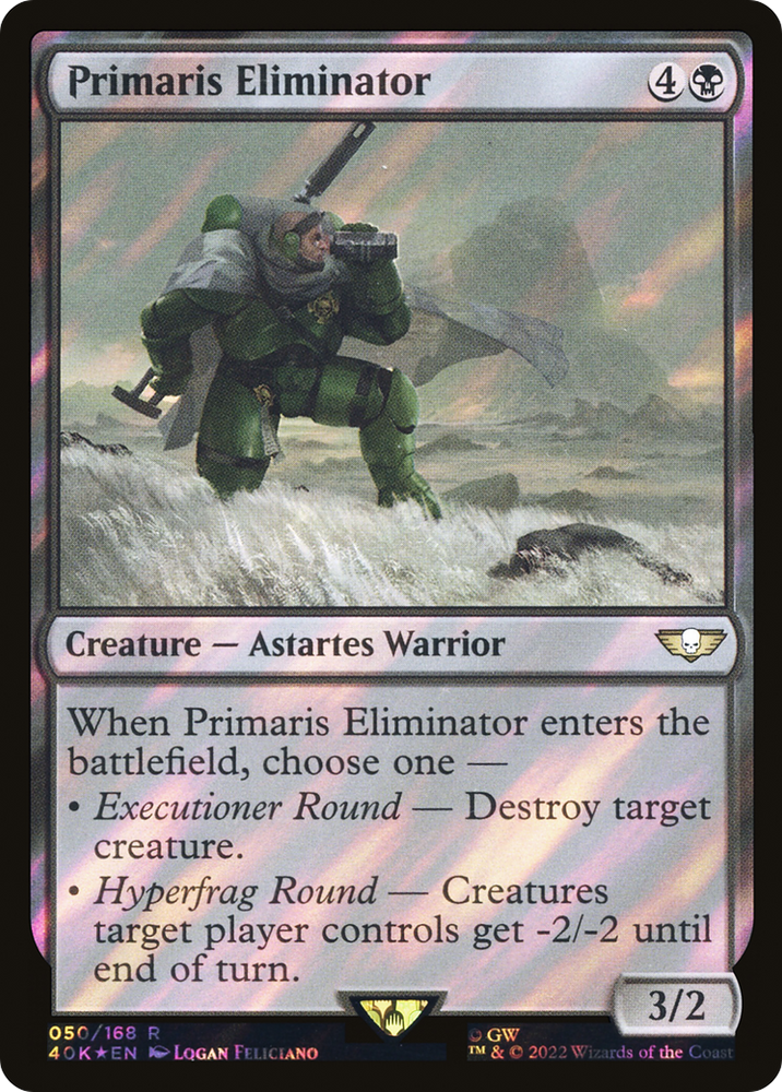 Primaris Eliminator (Surge Foil) (40K-50★) - Warhammer 40,000 Commander Foil