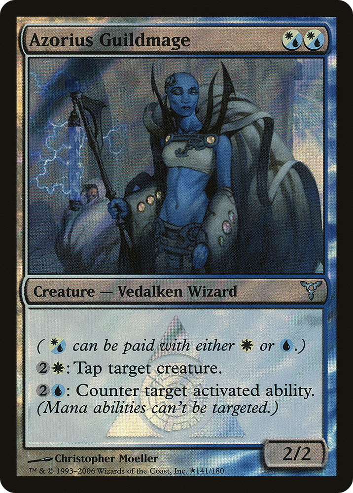 Azorius Guildmage (LARP-141★) - Dissension Promos Foil