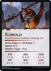 Minion of the Mighty // Kobold (AAFR-022) - Adventures in the Forgotten Realms Art Series (Borderless)