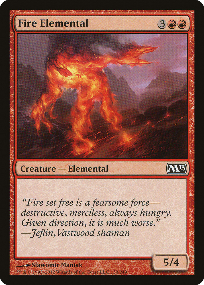 Fire Elemental (M13-130) - Magic 2013