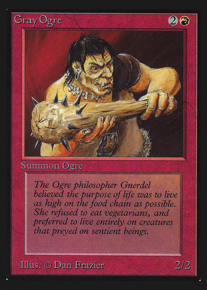 Gray Ogre (IE) (IED-157) - Intl. Collectors' Edition