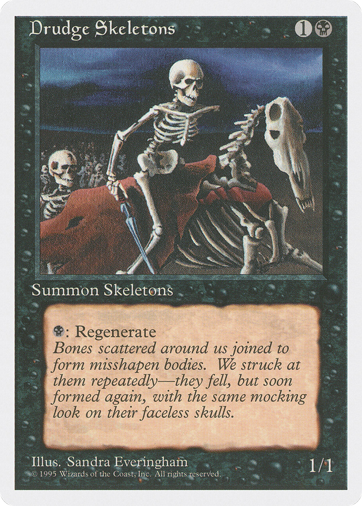 Drudge Skeletons (4ED-) - Fourth Edition