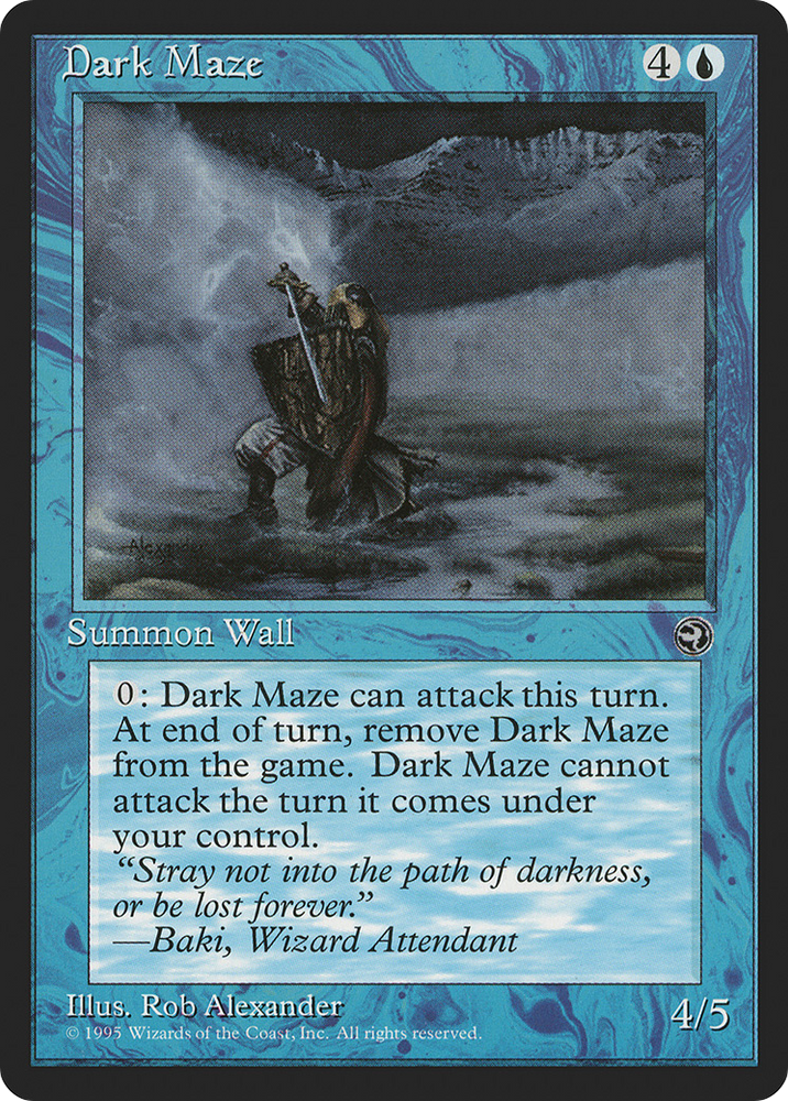 Dark Maze [Version 2] (HML-25B) - Homelands