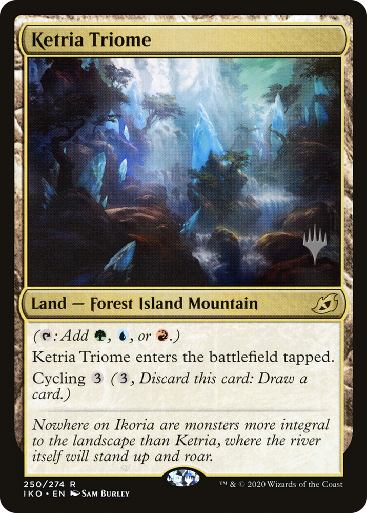 Ketria Triome (PPIKO-250P) - Ikoria: Lair of Behemoths Promos Foil
