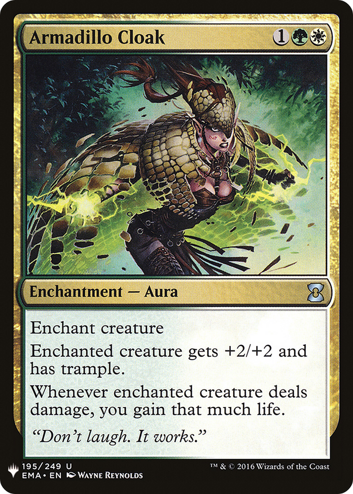 Armadillo Cloak (LIST-EMA-195) - The List