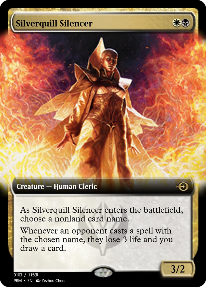 Silverquill Silencer (PRM-90178) - Magic Online Promos
