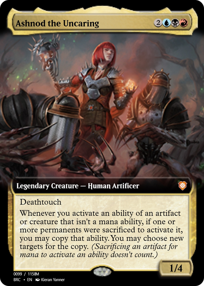 Ashnod the Uncaring (PRM-105806) - Magic Online Promos Foil
