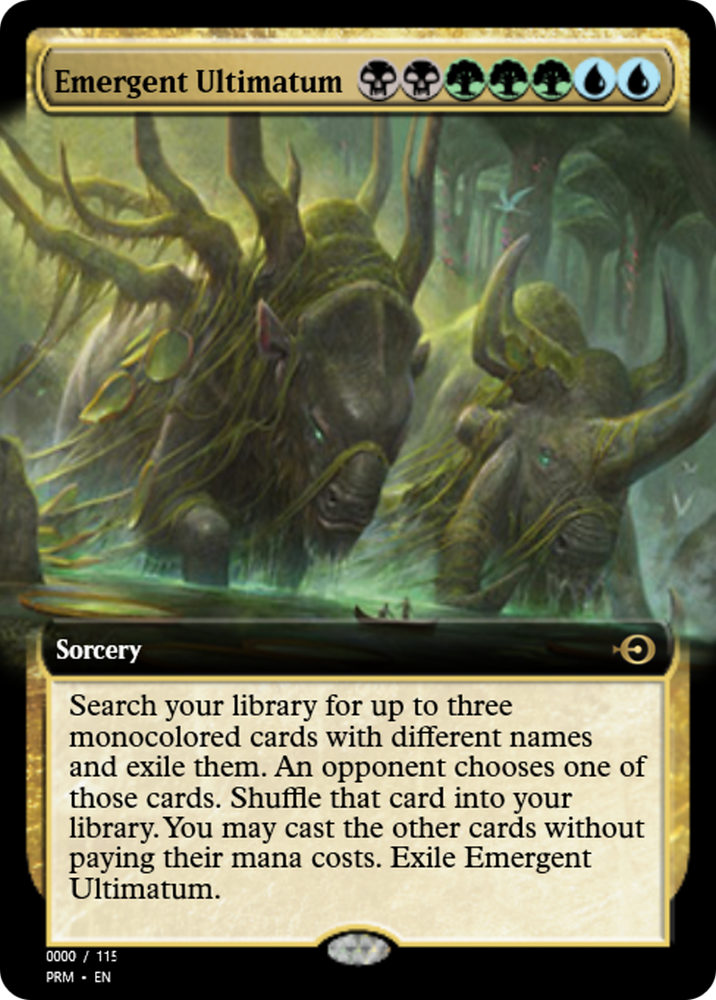 Emergent Ultimatum (PRM-80897) - Magic Online Promos