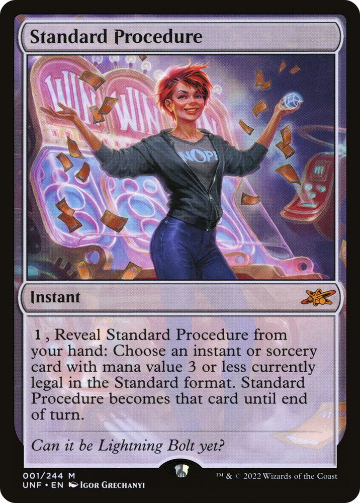 Standard Procedure (UNF-001) - Unfinity Foil