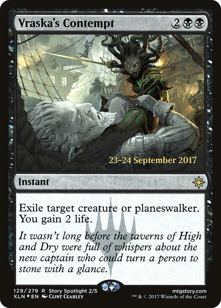 Vraska's Contempt (PRE-129) - Ixalan Promos Foil