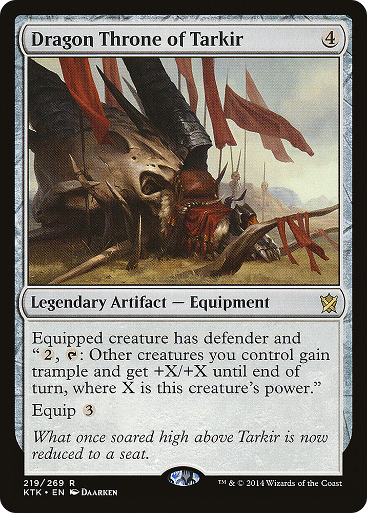 Dragon Throne of Tarkir (KTK-219) - Khans of Tarkir Foil