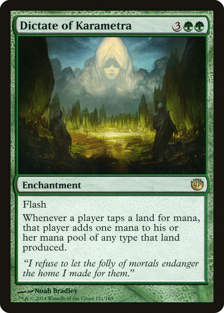 Dictate of Karametra (JOU-121) - Journey into Nyx Foil
