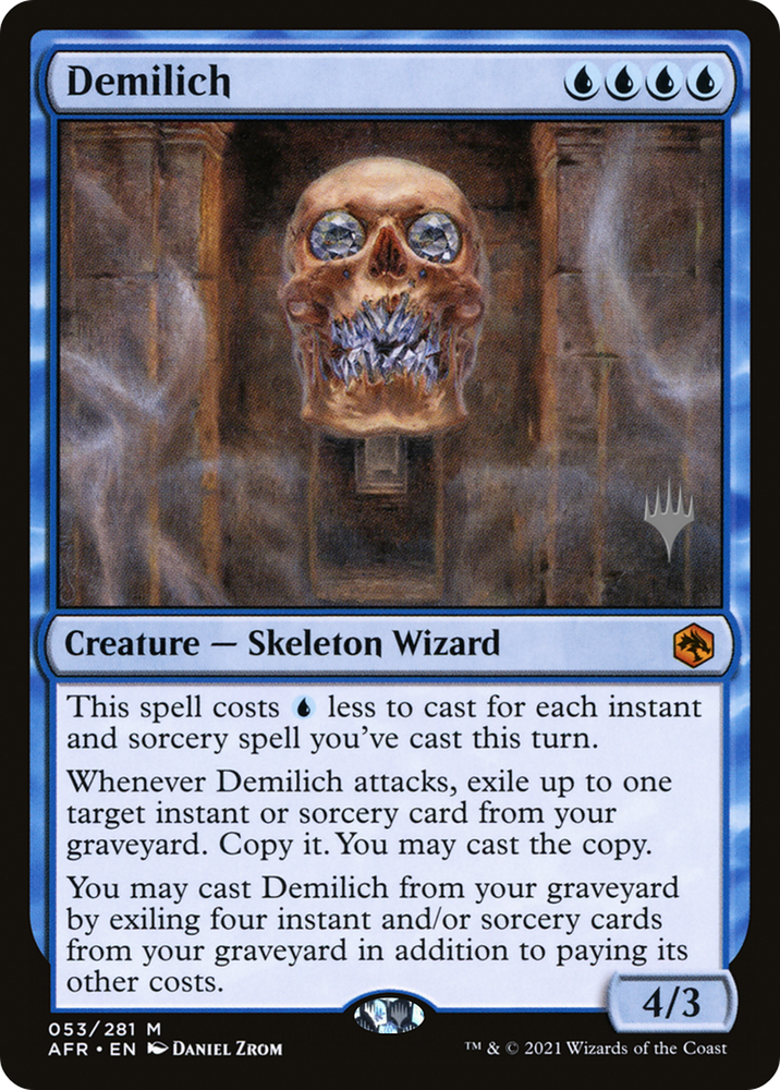 Demilich (PPAFR-53P) - Adventures in the Forgotten Realms Promos Foil