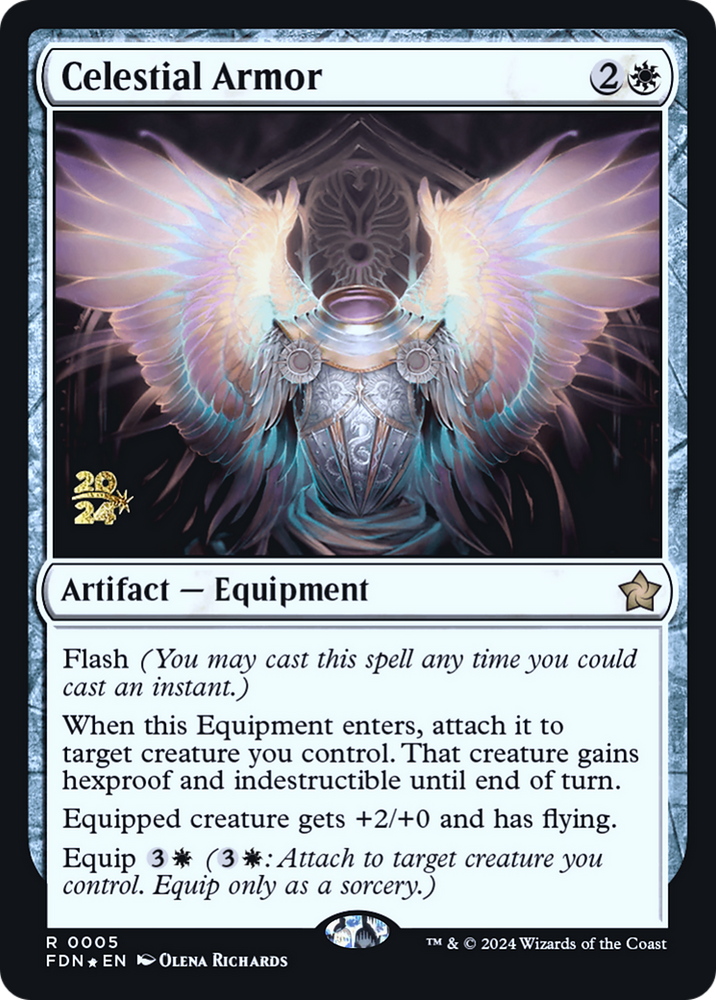 Celestial Armor (PRE-005) - Foundations Promos Foil