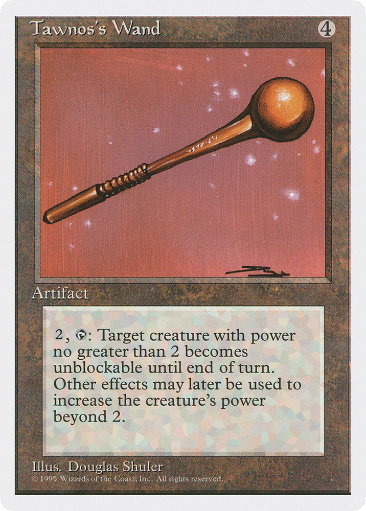 Tawnos's Wand (4ED-) - Fourth Edition
