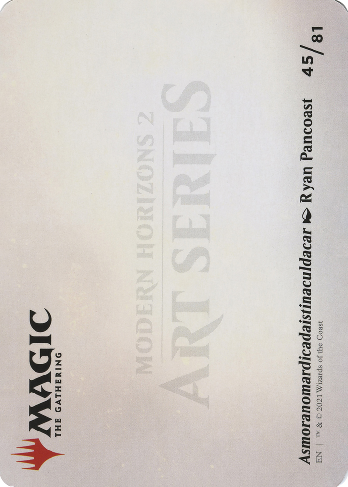 Asmoranomardicadaistinaculdacar // Asmoranomardicadaistinaculdacar (AMH2-045) - Modern Horizons 2 Art Series (Borderless) Foil