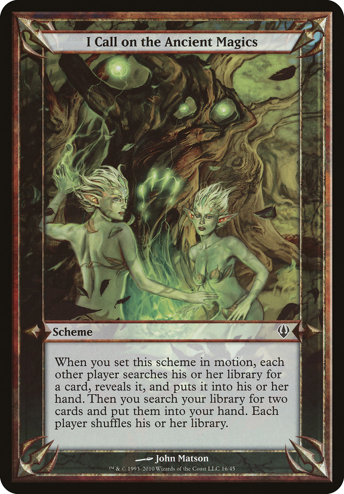 I Call on the Ancient Magics (Colorless) (OVER-16★) - Archenemy Schemes