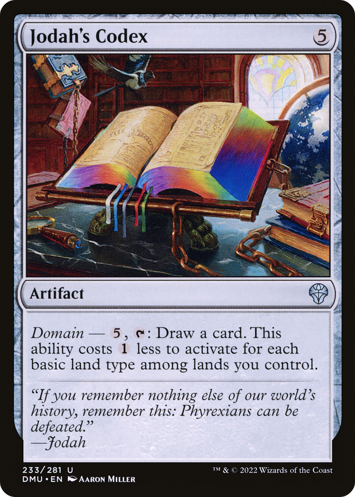 Jodah's Codex (DMU-233) - Dominaria United