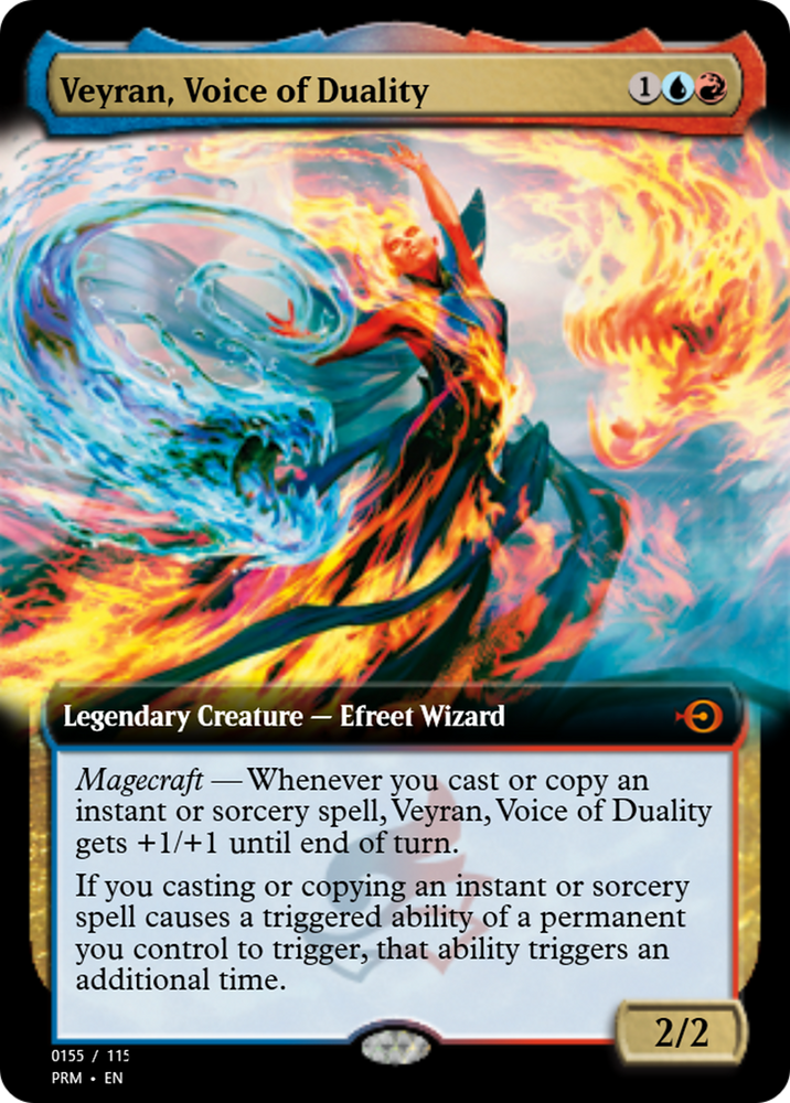 Veyran, Voice of Duality (PRM-90282) - Magic Online Promos Foil