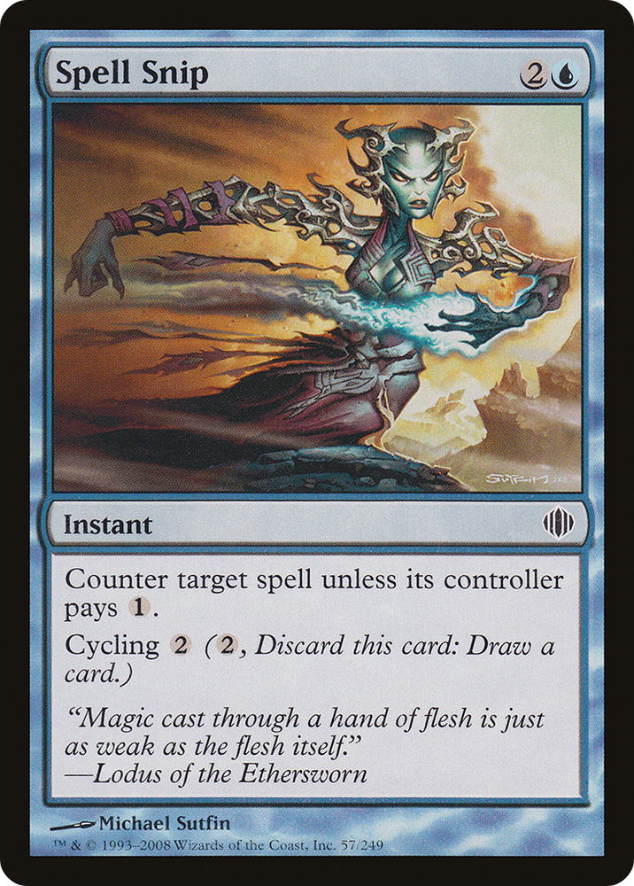 Spell Snip (ALA-057) - Shards of Alara Foil