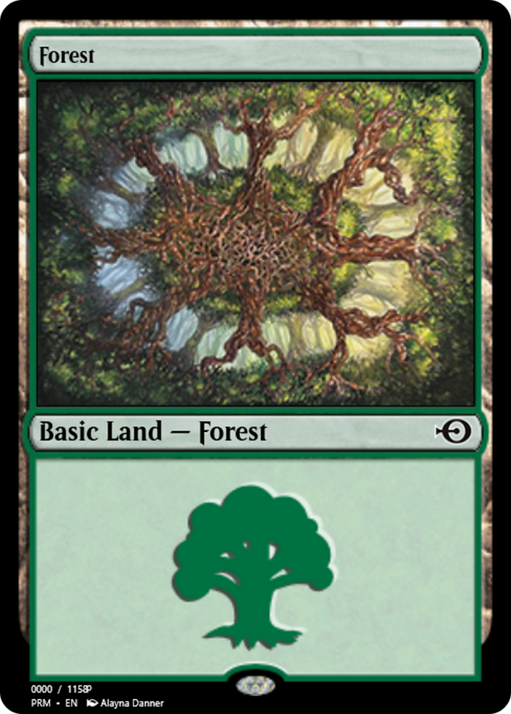 Forest (PRM-81908) - Magic Online Promos Foil