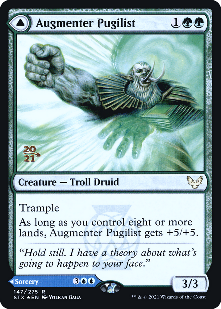 Augmenter Pugilist (PRE-147) - Strixhaven: School of Mages Promos Foil
