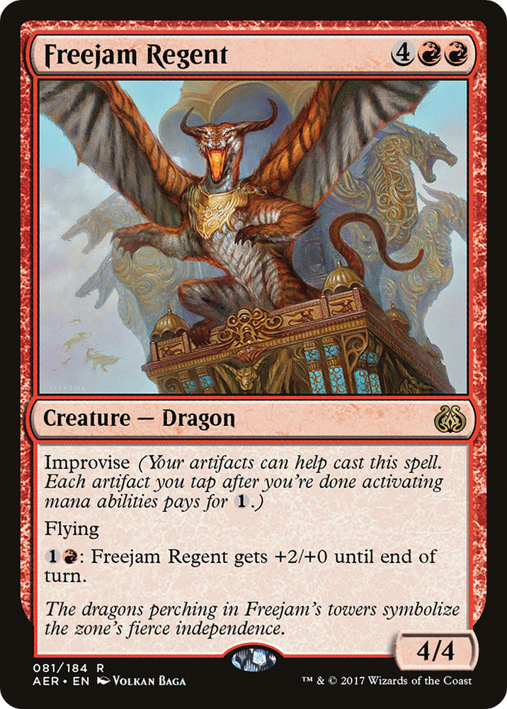 Freejam Regent (AER-081) - Aether Revolt
