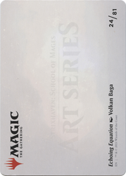 Echoing Equation // Echoing Equation (ASTX-024) - Strixhaven Art Series (Borderless) Foil