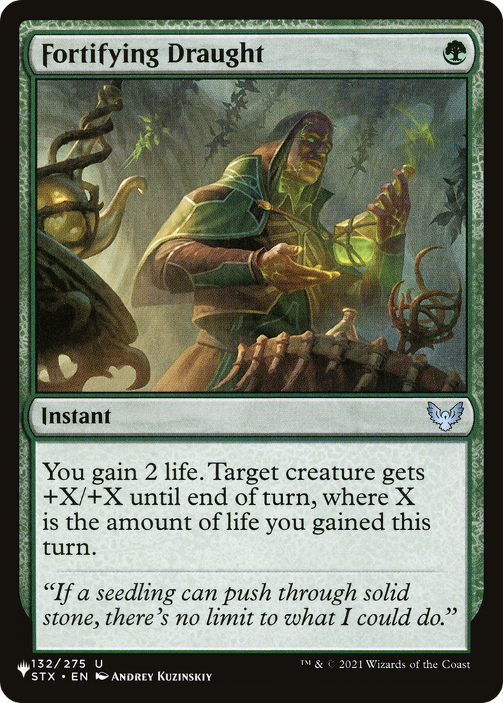 Fortifying Draught (LIST-STX-132) - The List