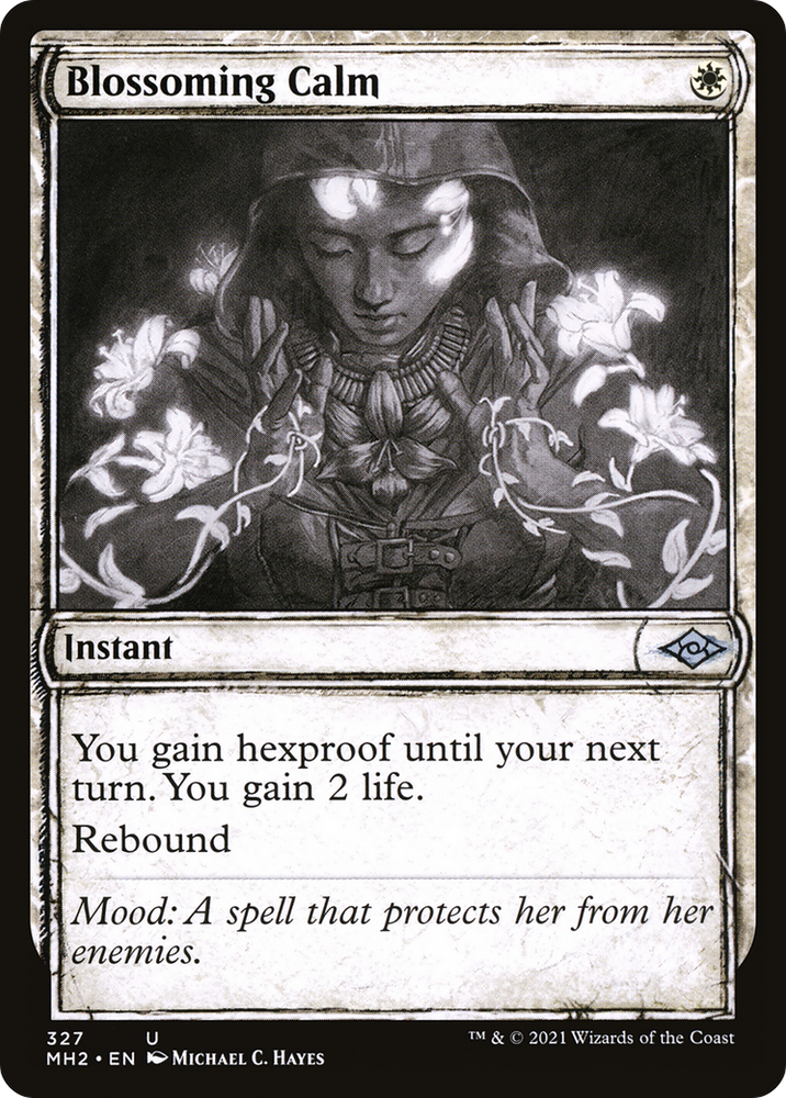 Blossoming Calm (Showcase) (MH2-327) - Modern Horizons 2: (Showcase) Foil