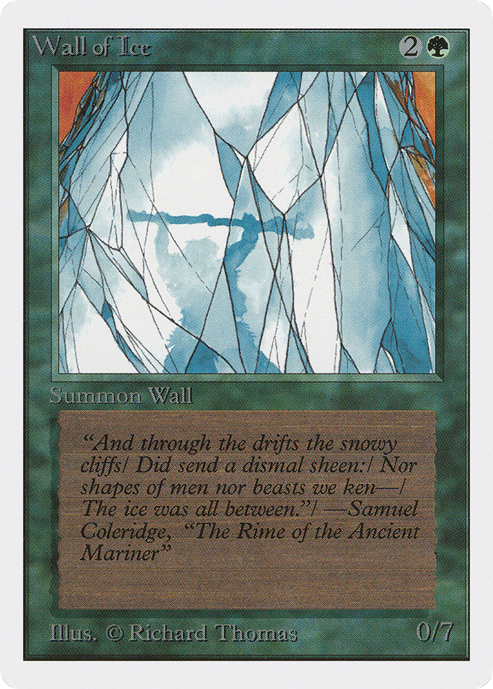Wall of Ice (2ED-225) - Unlimited Edition