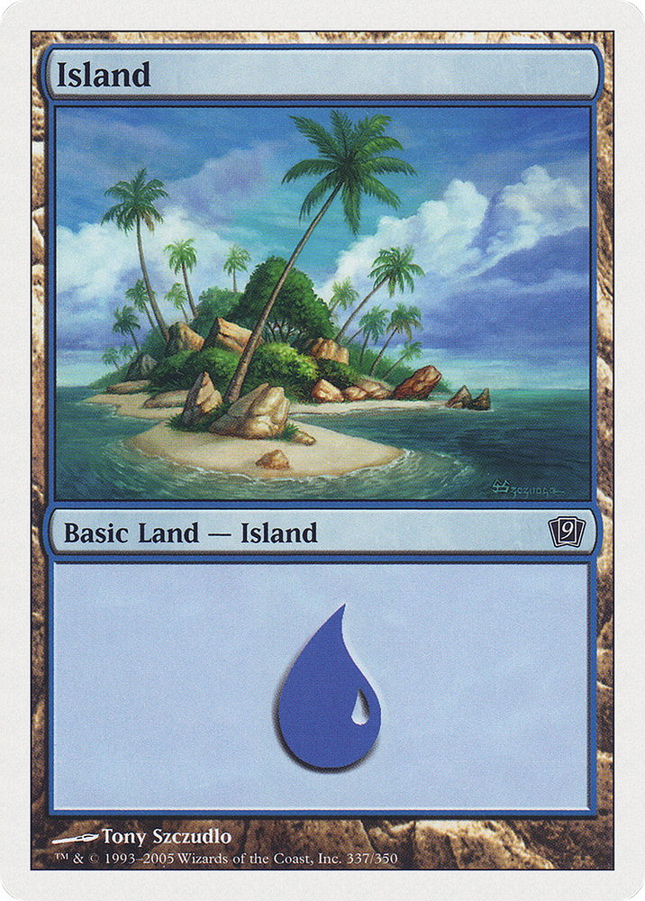 Island (337) (9ED-337) - Ninth Edition