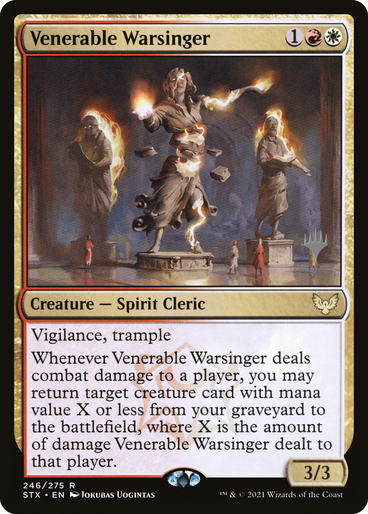 Venerable Warsinger (PPSTX-246) - Strixhaven: School of Mages Promos Foil