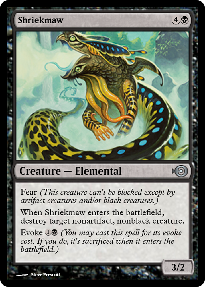Shriekmaw (PRM-32537) - Magic Online Promos Foil