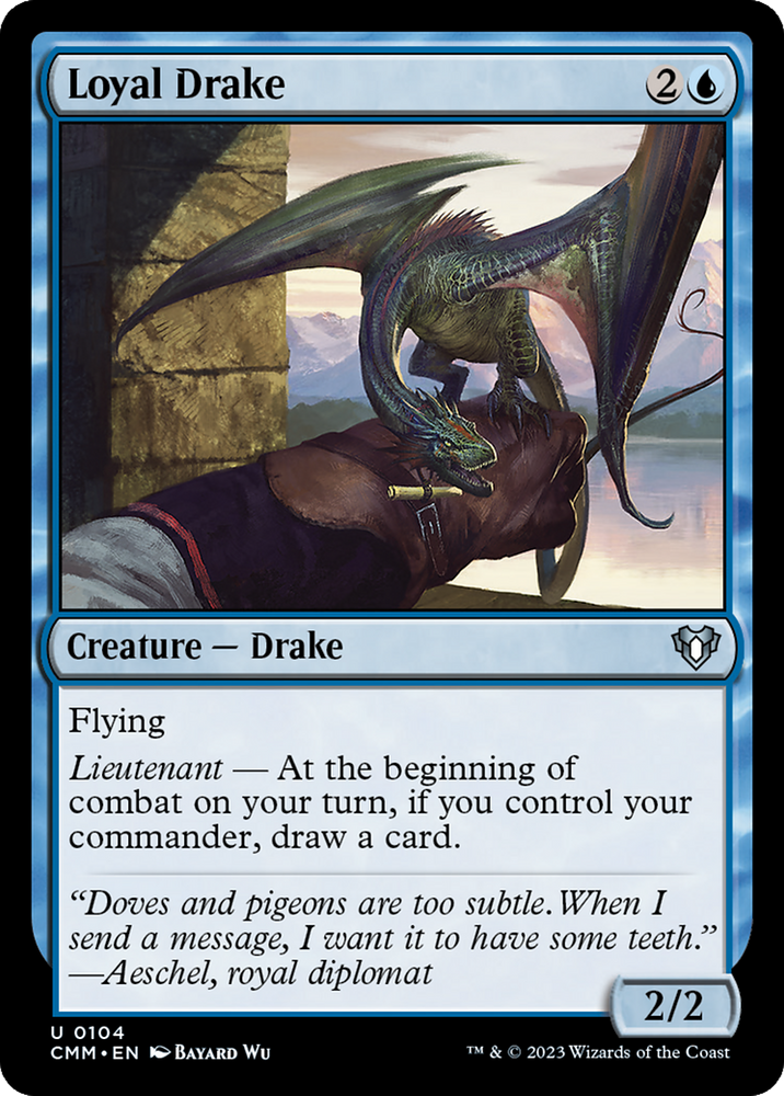 Loyal Drake (CMM-104) - Commander Masters
