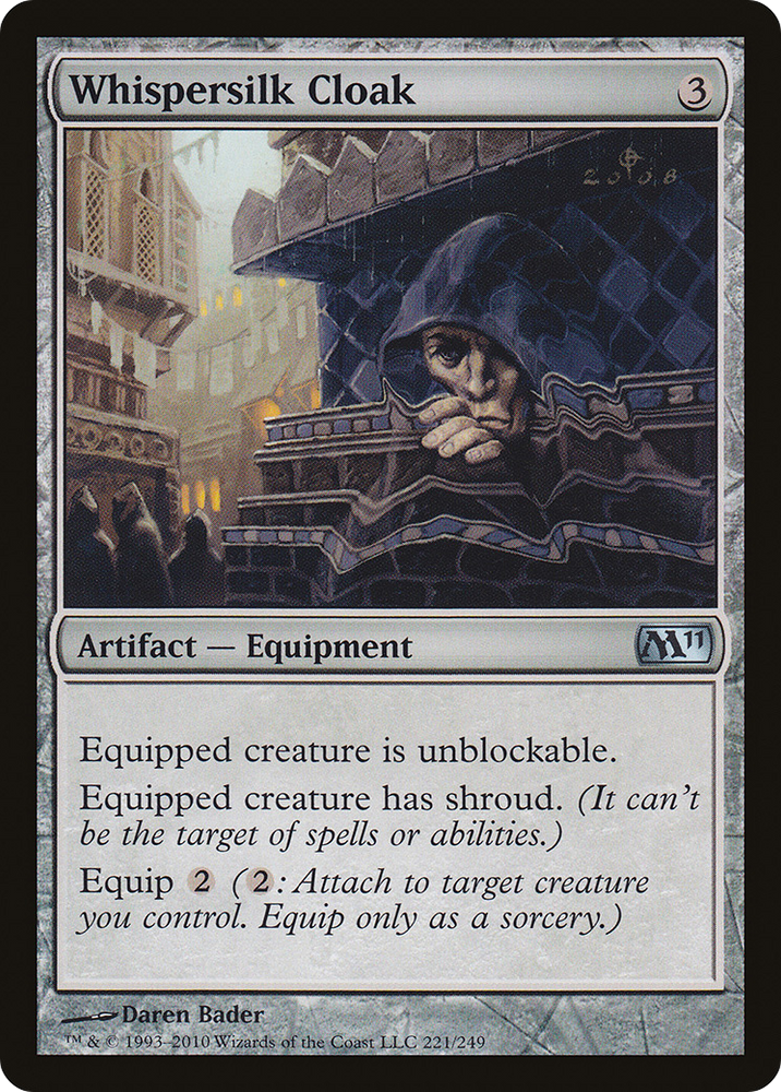 Whispersilk Cloak (M11-221) - Magic 2011