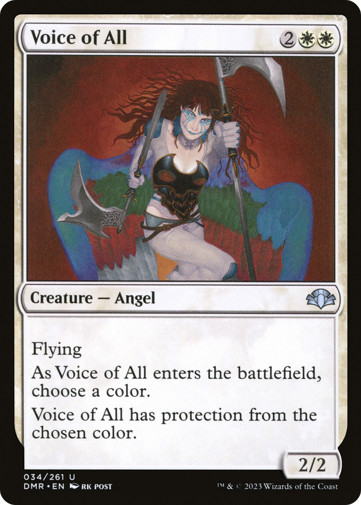 Voice of All (DMR-034) - Dominaria Remastered