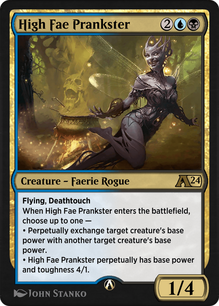 High Fae Prankster (YWOE-020) - Alchemy: Wilds of Eldraine
