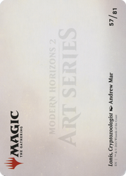 Lonis, Cryptozoologist // Lonis, Cryptozoologist (AMH2-057) - Modern Horizons 2 Art Series (Borderless)