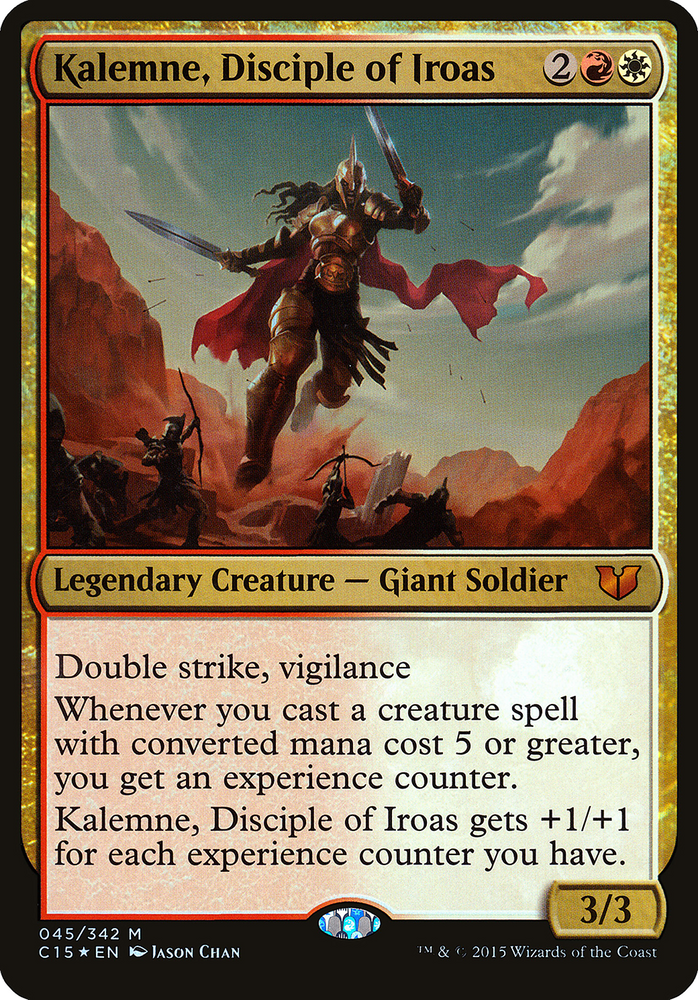 Kalemne, Disciple of Iroas (Commander 2015) (OVER-045) - Commander 2015 Oversized Foil