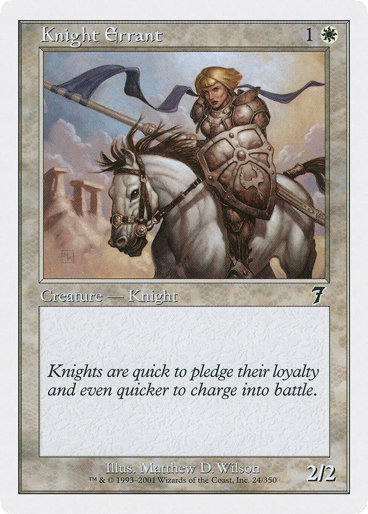Knight Errant (7ED-024) - Seventh Edition