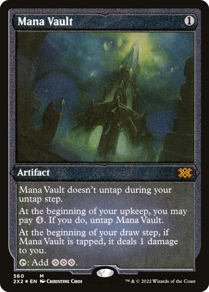 Mana Vault (2X2-560) - Double Masters 2022 Foil