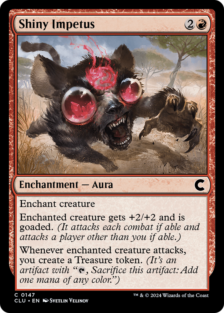 Shiny Impetus (CLU-147) - Ravnica: Clue Edition
