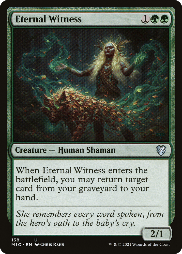Eternal Witness (MIC-138) - Midnight Hunt Commander
