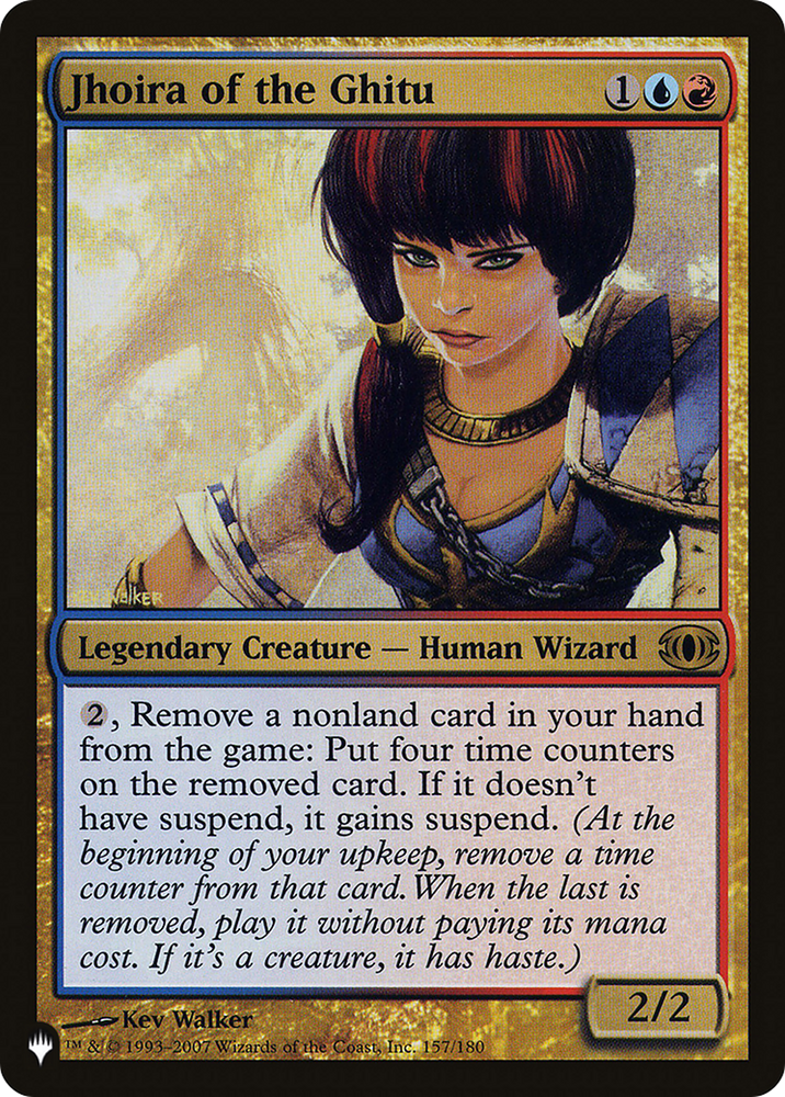 Jhoira of the Ghitu (LIST-FUT-157) - The List