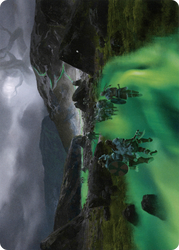 Path to the World Tree // Path to the World Tree (AKHM-050) - Kaldheim Art Series (Borderless)