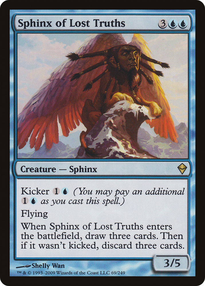 Sphinx of Lost Truths (ZEN-069) - Zendikar