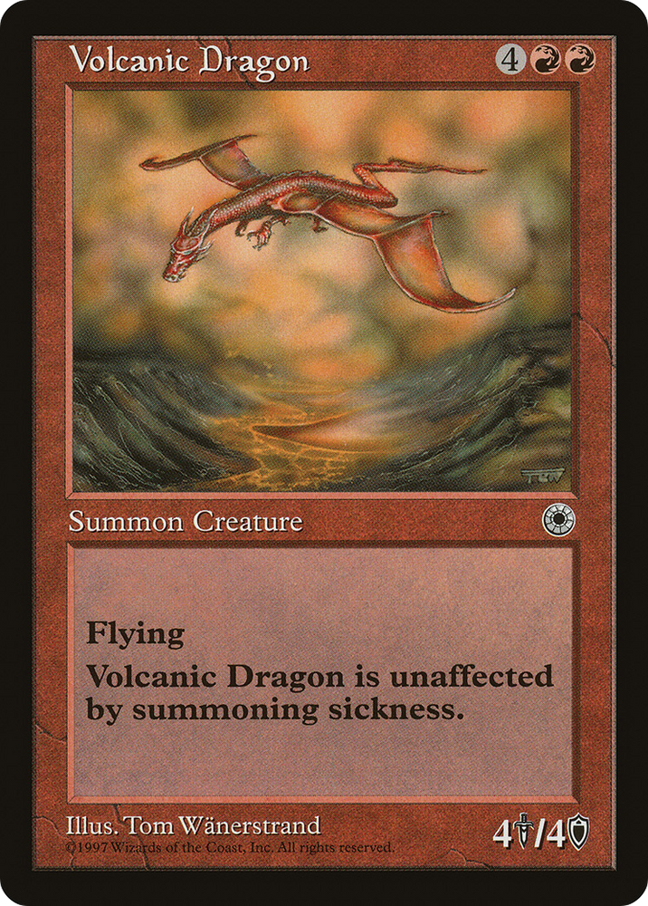 Volcanic Dragon (POR-) - Portal